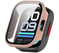 BoerHang Case Compatible with Huawei Watch D3 | Hard PC Anti-Collision Case+ Tempered Glass Protective Film.(Pink)