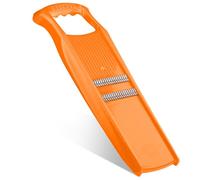 Börner by Reston Lloyd Roko Powerline • Short & Long Vegetable Strips/Noodles & Safety Food Holder • Made in Germany, Orange
