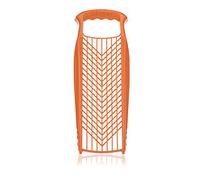Börner Powerline Grater (Orange) • Fine & Coarse Kitchen Grater • Double Sided Grater for Vegetables, Fruit & Cheese • Vegetable Grater, Cheese Grater, Kitchen Grater