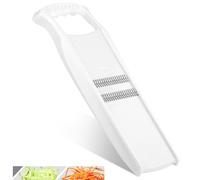 Börner Roko Powerline Vegetable Slicer • Julienne Cutter for Fruit and Vegetables • Julienne Slicer for Fine Strips • Fine Vegetable Grater • Kitchen Slicer (White)