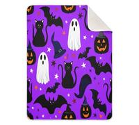 BOESI Graffiti Halloween Elements Baby Blanket, Toddler Blanket, Soft and Comfortable, Unisex, For Crib, Stroller, Walker, Mattress