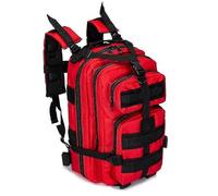 Boeyaa Tactical Backpack 30l First Aid Bag Army Backpack Outdoor Backpack Trauma Responder Medical Utility Military Rucksack Travel Bag Red