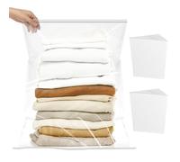 Boeyamto 10 Count 18" x 24" Extra Large Plastic Bags, 5 Gallon Storage Bags for Clothes, Trip, Moving, Camping. Giant Bags for storage. Travel Essential, Perfect Storage Accessories……