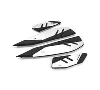 BOEYDSE88 Motorcycle Foot Peg For Y&AMAHA XMAX X MAX 125 250 300 400 XMAX125 XMAX250 XMAX300 XMAX400 (2023-) Motorcycle Footrest Foot Pads Pedal Plate Pedals(Silver - A pair)