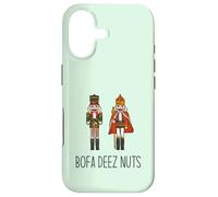 BOFA DEEZ NUTS Funny Nutcracker Christmas Cracker Nutz Meme Case for iPhone 17