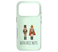 BOFA DEEZ NUTS Funny Nutcracker Christmas Cracker Nutz Meme Case for iPhone 17 Pro