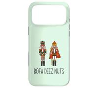 BOFA DEEZ NUTS Funny Nutcracker Christmas Cracker Nutz Meme Case for iPhone 17 Pro Max