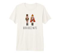 BOFA Deez Nuts Funny Nutcracker Christmas Cracker Nutz Meme Premium T-Shirt
