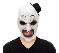 Bofeiya Set of 2Pcs The Clown Mask Clown Accessories-Face Mask, Hat for Scary Killer Party, Halloween Party (Style 2)