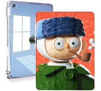 Boffdock Suitalbe for iPad (A16) 11th Generation Case 11 Inch 2025, with Pencil Holder,Unique Art Design Vincent Willem Van Gogh, Trifold Stand Protective Clear sillicon Back Shell