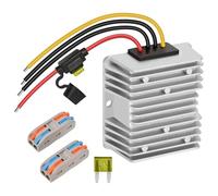 BOFRHME 20A 240W Golf Cart DC 18V 20V 24V 36V 48V to DC 12V Converter Voltage Regulator Reducer Power Buck Converter with Fuse