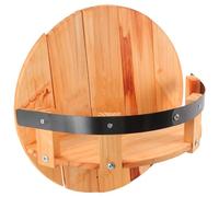 BOFRHME Hand Crafted Vintage Wooden Display for Liquor Bottles, Wall Mounted Whiskey Shelf, Wine Rack