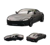 BOFSMXXNP Alloy model car 1:36 For Aston Martin Vantage Miniature Model RMZ CiTY Flywheel Die-cast Alloy Exquisite Collection Ornaments(Matte Black)