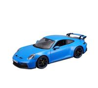 BOFSMXXNP Die-cast car models 1:18 2022 For Porsche 911 GT3 Roadster Orange Static Diecast Collectible Model Alloy car models(Blue)