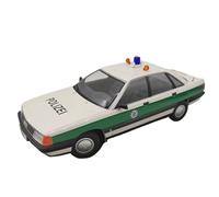 BOFSMXXNP Die-cast car models 1:18 For Audi 100 C3 1989 Scale Police Car Model Collection Alloy car models