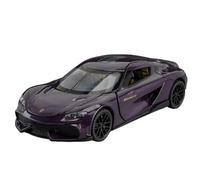 BOFSMXXNP Die-cast car models 1:32 For Gem Age Mega-GT Gemini Alloy Mini Car Die-cast Metal Alloy car models(Purple)