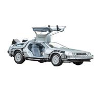 BOFSMXXNP Model car 1:24 Die-cast Alloy Model Car DMC-12 DeLorean Back To The Future Time Machine Metal Collection Exquisite Ornaments Alloy car models(Back to the Future 2)