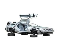 BOFSMXXNP Model car 1:24 Die-cast Alloy Model Car DMC-12 DeLorean Back To The Future Time Machine Metal Collection Exquisite Ornaments Alloy car models(Back to the Future 4)