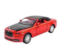 BOFSMXXNP Model car 1:32 For Rolls-Royce Dawn Spofec Alloy Die-cast Car Model Sound And Light Pull Back Collection Desktop Ornaments Alloy car models(Red)