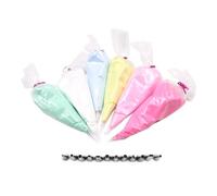 BoFUN Whipped Cream Glue Clay DIY Making Art Craft Kit with Piping Tip for Handmade Phone Case Mirror Jewelry Accessories Homemade Decoration (Pink/White)