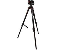 BOG DeathGrip Aluminum Tripod with Durable Aluminum Frame, Lightweight, Stable Design, Bubble Level, Adjustable Legs, Shooting Rest, and Hands-Free Operation for Hunting, Shooting, and Outdoors