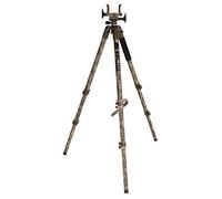 BOG DeathGrip Realtree Excape Camo Tripod with Durable Aluminum Frame, Lightweight, Stable Design, Bubble Level, Adjustable Legs, and Hands-Free Operation for Hunting, Shooting, and Outdoors