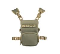 BOG Vigilant Bino Harness Bag with YKK Zippers, Adjustable and Detachable Padded Harness, and Rangefinder Pocket for Hunting, Bow Hunting, Gun Hunting