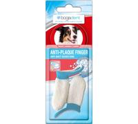 Bogadent Anti-Plaque Finger - Dog Toothbrush with Patented Silver Ion Technology, Finger Shaped Toothbrush for Dogs, Dog Teeth Cleaning Breath Dental Care, Set of 2
