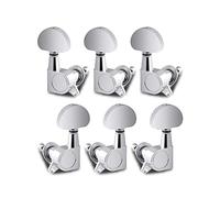 Bogart Sealed String Tuning Pegs Tuning Machines Grover Machine Heads Tuners Tuning Keys 3 Left 3 Right for Acoustic Guitar or Electric Guitar Half TP 02 CR 3L 3R Guitar Tuning Pegs