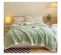 BOGAZY Blankets Flannel Blanket Cozy Warm Plush Blanket Soft Fuzzy Reversible Blanket For Couch Bed Blanket Throw(F,100 * 150cm)