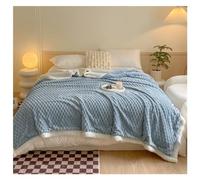 BOGAZY Blankets Flannel Blanket Cozy Warm Plush Blanket Soft Fuzzy Reversible Blanket For Couch Bed Blanket Throw(E,200 * 230cm)