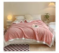 BOGAZY Blankets Flannel Blanket Cozy Warm Plush Blanket Soft Fuzzy Reversible Blanket For Couch Bed Blanket Throw(D,150 * 200cm)