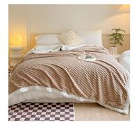 BOGAZY Blankets Flannel Blanket Cozy Warm Plush Blanket Soft Fuzzy Reversible Blanket For Couch Bed Blanket Throw(C,100 * 150cm)