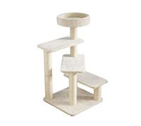 BOGAZY Cat Climbing Frame Cat Climbing Tree Kitten Activity Center Cat Tower Stand With Wrapped Sisal Scratching Posts And Cozy Round Perches Cat Tree