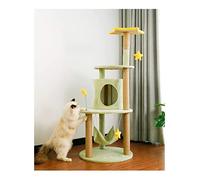 BOGAZY Cat Climbing Frame Cat Tower Cat Tree Condo Furniture Kitten Activity Tower Pet Cat Play House With Scratching Posts Perches Hammock Cat Tree