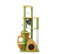 BOGAZY Cat Climbing Frame Cat Tree Cat Tree Tower With Cat Condo Cat Tower With Scratching Post Cat Climbing Tower Cat Tree