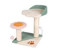 BOGAZY Cat Climbing Frame Large Cat Tree For Indoor Cats Tall Cat Tower With Sisal Scratching Posts And Pads Padded Plush Cat Tree(A)