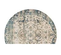 BOGAZY Floor Mat Boho Persian Style Traditional Doormat,Semicircle Retro Bedroom Entrance Front Door For Entrance(B,50x75cm(20x30))