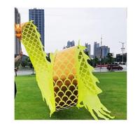BOGAZY Lion De Dance Costume Dance Lion Props Streamer Chinese New Year Silk Dragon Traditional Outdoor Dragon Fitness Ribbon Cosplay Dress(C,8m)