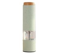 BOGAZY Pepper Mill Electric Salt Pepper Grinder Set Led Light Automatic Spice Herb Mill Adjustable Coarseness Salt Pepper Grinder(Grün,1pcs)