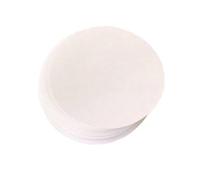 BOGEEL 100Pcs White Circular Paper Button Maker Circular Paper for Handmade Button Pin Badge Pin Painting and Art Craft