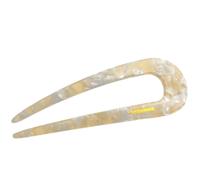 BOGEEL Elegant Acetate Hairpin Accessories for Women Vintage Printed U Shaped Hairpin Ornament Girls' Simple Headwear Adornment