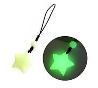 BOGEEL Glow in Dark Star Pendant Phone Chain Charm Hanging Rope Lovely Phone Strap Bag Decoration Lanyards Keychain Accessory