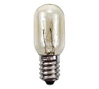 BOGEEL Microwave Oven Bulb 15W 220-240V E14 Base High Temperature Resistant Easy Installation Required,Glass