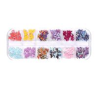 BOGEEL Sequins for Art Variety Flower for Butterfly Wood Pulp Art Halloween Fall Art Sticker Fall Leaves