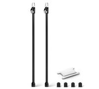 BOGERDACK 2PCS Dual Head Air Chuck, 1/4" FNPT Extension Stem