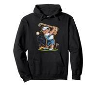 Bogey Golfer 19th Hole Player Pub Badge Art Round Pullover Hoodie