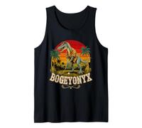Bogeyonyx Golf Dinosaur Bogey Baryonyx Retro Design Tank Top