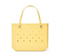 BOGG BAG - Medium Tote - 15in L x 5in W x 12.5in H - Beach, Pool, Boat, Sports - Lightweight, Washable, Durable, Bananarama, White Buttons, S, Tote Bag