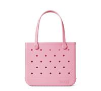 BOGG BAG - Tote for Beach, Pool, Boat, Sports - All Purpose EVA - Tonal Buttons, Blowing Pink Bubbles, Baby - Medium, Baby - Medium